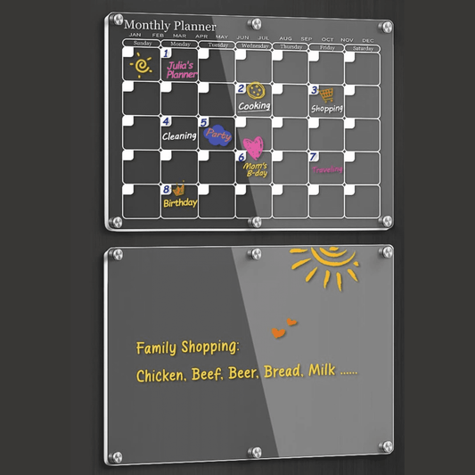 Magnetischer Kühlschrank-Kalender