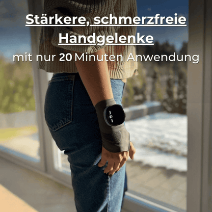 Ergonomische Handgelenkbandage mit Kompression und Massagefunktion