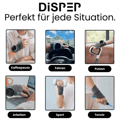 Handgelenkschmerzen lindern mit DISPEP™ EMS-Technologie